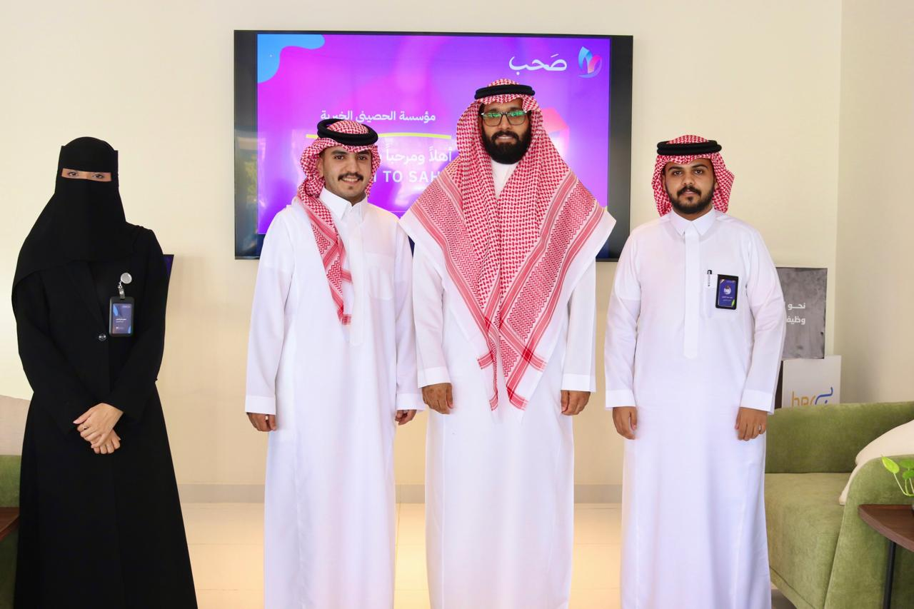 استقبال وفد مؤسسة حمد الحصيني